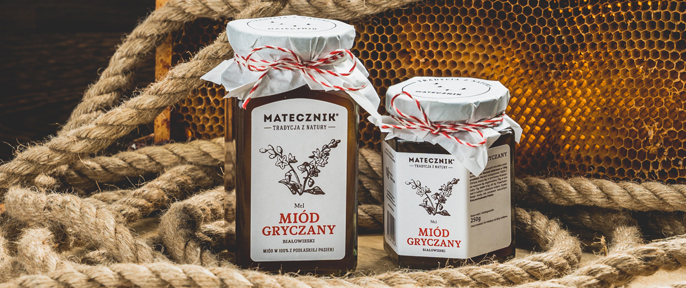 Matecznik Tradition from Nature - Białowieża Buckwheet Honey